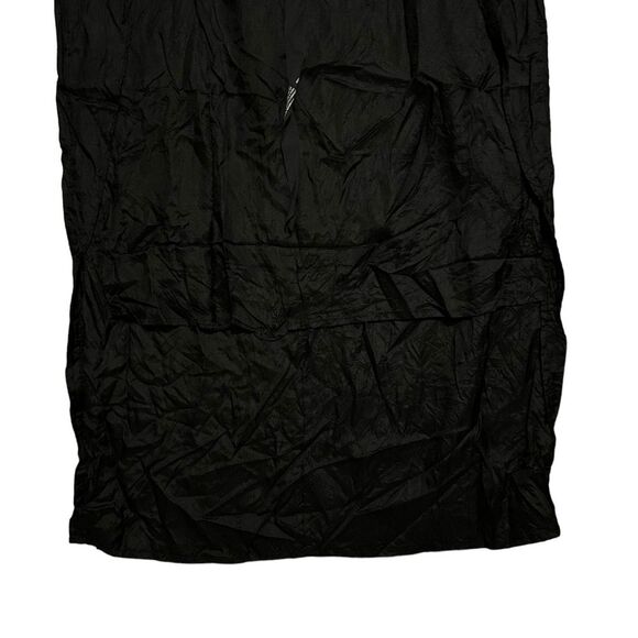 BARBARA I GONGINI NWT Black Silk Avant Garde High-Lo Skirt 40 (10) - Picture 3 of 16